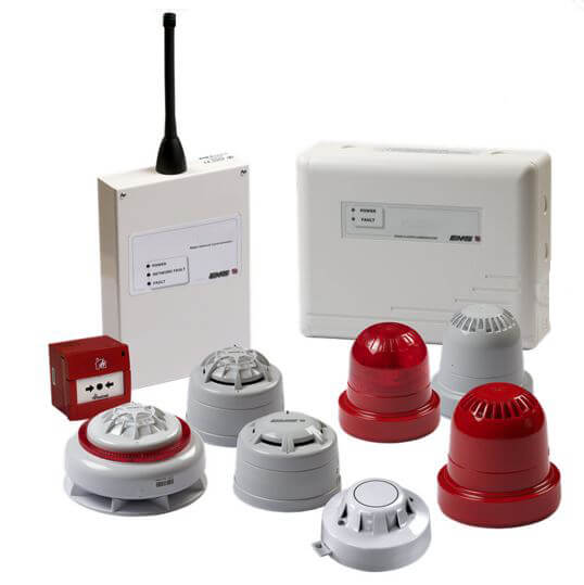 Fire alarm systems, wireless